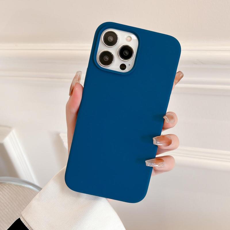 Solid Color Phone Cases, Cell Phone Case for Apple Smartphone, Decorative Phone Protective Cover, Phone Cases, Phone Accessory Compatible With iPhone 15 Pro Max Case iPhone 11 Cases iPhone 14 Pro Max Case iPhone 15 Cases iPhone 16 Pro Case