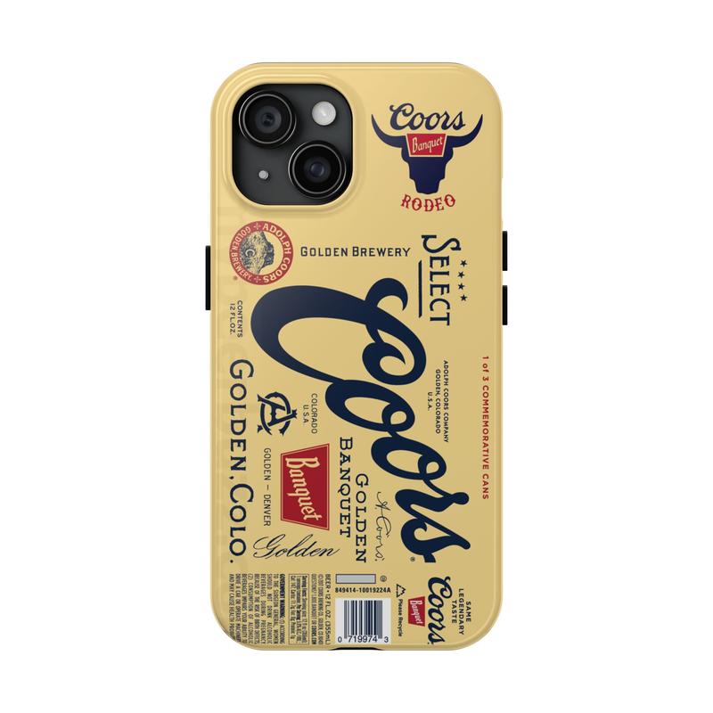 Coors Banquet Heritage Phone case, COORS RODEO Cover , Cowboy Phone case, Coors  Case, iPhone 15 14 13 12 11 Pro Max Plus X Protection Rubber