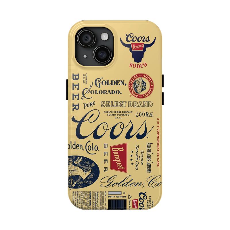 Coors Banquet Heritage Phone case, COORS RODEO Cover , Cowboy Phone case, Coors  Case, iPhone 15 14 13 12 11 Pro Max Plus X Protection Rubber