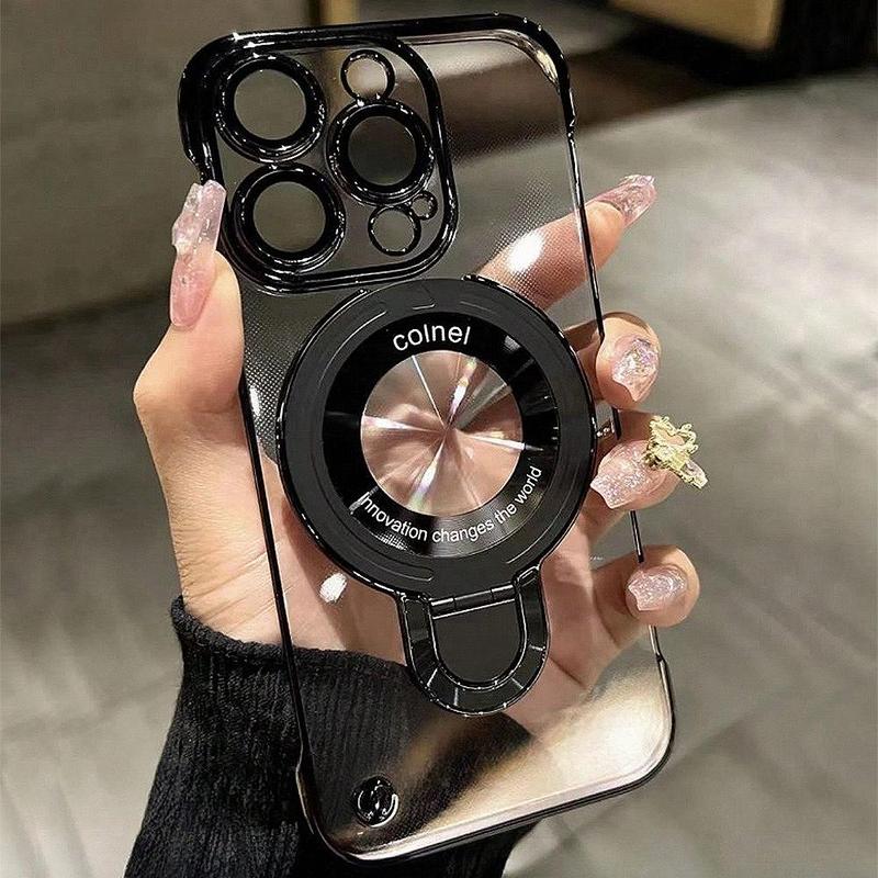 Phone Case with Ring Holder, Full Body Shockproof Phone Protective Cover, Phone Accessories Compatible with iPhone 15 14 13 12 11 Pro Max