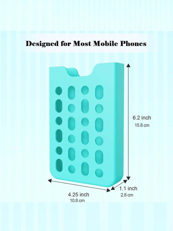 Silicone Beach Bag Phone Holder, Soft Silicone Insertable Phone Case, Universal Lightweight Sturdy Phone Accessories, Beach Bag Accessories for Handbags