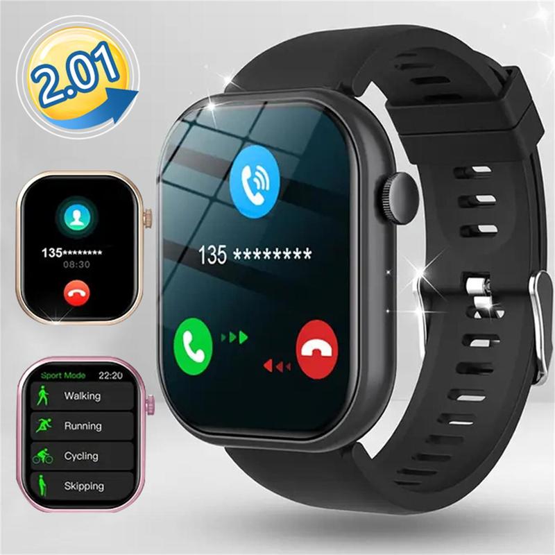 Multifunctional Smart Watch, Fashion Digital Watch with Wireless Call & Message Reminder, Sports Watch for Women & Men, Touch Screen Watch