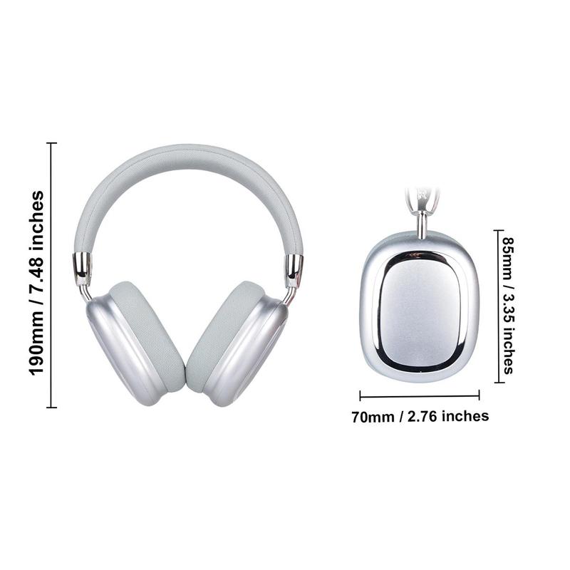 Wireless Headphones with Built-in Microphone, Electronic Audio Earbuds Wireless Noise Cancellation Headphones for Fall, Foldable Gaming Headset for Phones, Computers, MP3, Fun Summer Gift, Wireless Earbuds