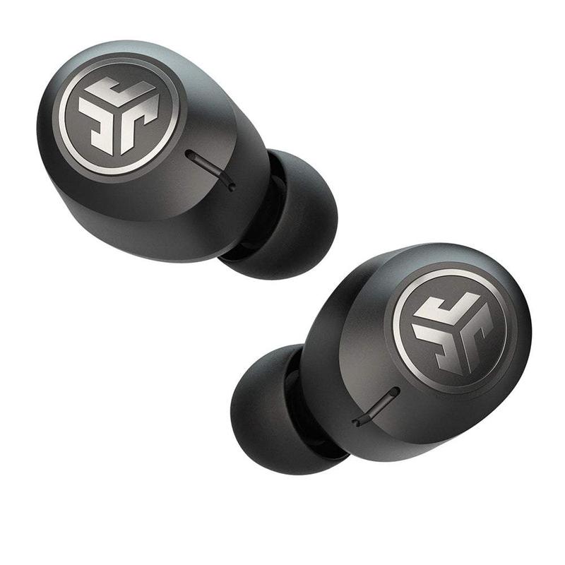 JLab JBuds Air ANC True Wireless Earbuds, Black, Active Noise Canceling, Low Latency Movie Mode, Dual Connect, IP55 Sweatproof, 3 EQ Settings Audio Bluetooth