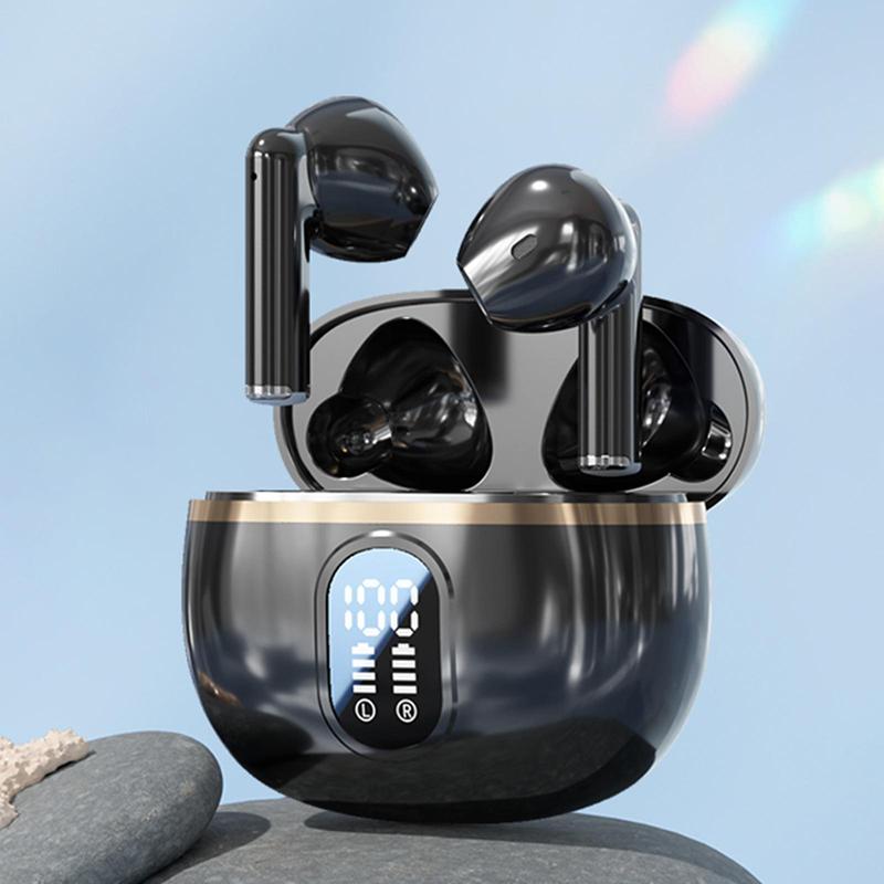 Wireless Earphone, IPX5 Waterproof Earphone with LED Power Display, Bluetooth-compatible Earbuds Suitable for Sports Gaming