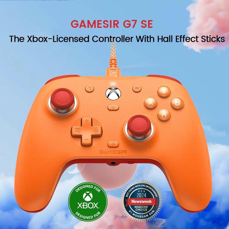 GAMESIR G7 SE Game Controller, 1 Count Hall Effect Joystick Game Controller, Wired Gamepad for Xbox Series X, Xbox Series S, Xbox One, Gaming Accessories, Controller Accessories