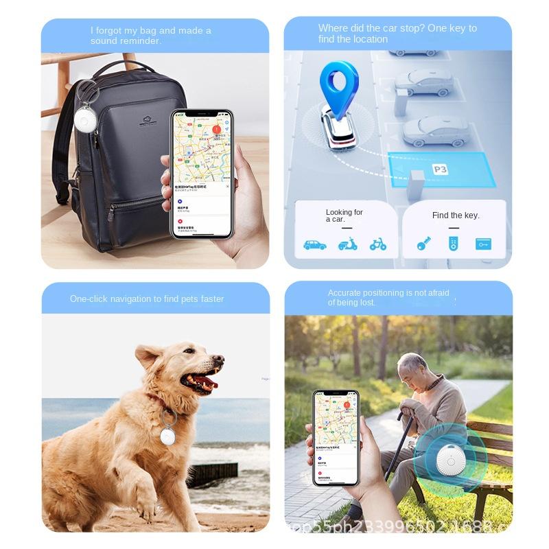 Global Positioning Tracker for Apple AirTag - Track Pets and Kids!