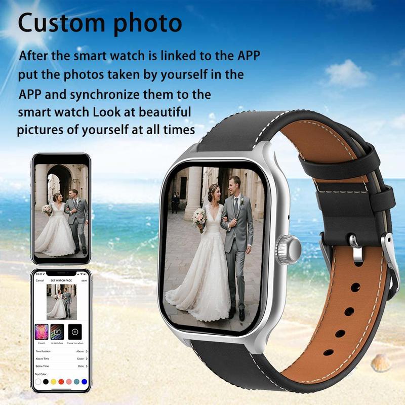 Multifunctional Smart Watch, 1 Count Fashionable Digital Watch with Multi-Sport Modes, USB Rechargeable Sports Watch for Women & Men