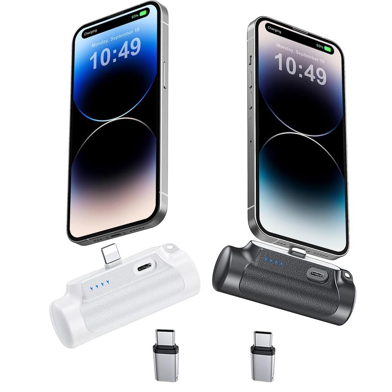 6500mAh Ultra-Compact Power Bank, 20W Fast Charging Cute Battery Pack Compatible with iPhone 14 14 Pro Max 13 13 Pro Max  12 12 Pro Max 11 Pro XS Max XR X  8 716 Plus Airpods Cellphone Smartphone Mobile Charging