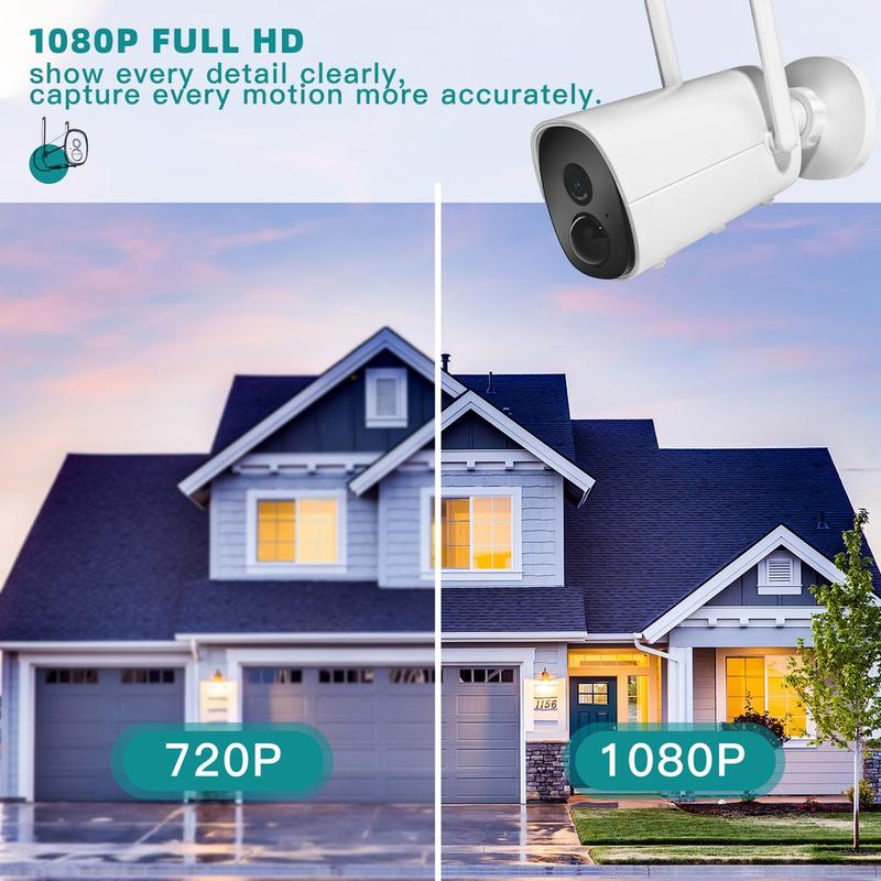 Practical Low-power Battery Camera 10400mAH Full Battery Long Standby IP65 Waterproof Network Camera Card Digital