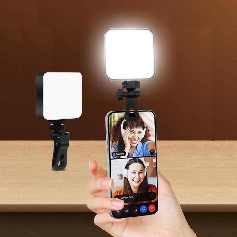 Portable Mini Clip-on Fill Light, Multipurpose Selfie Ring Light, Universal Selfie Ring Light for Phone, Phone Accessories, Selfie Light