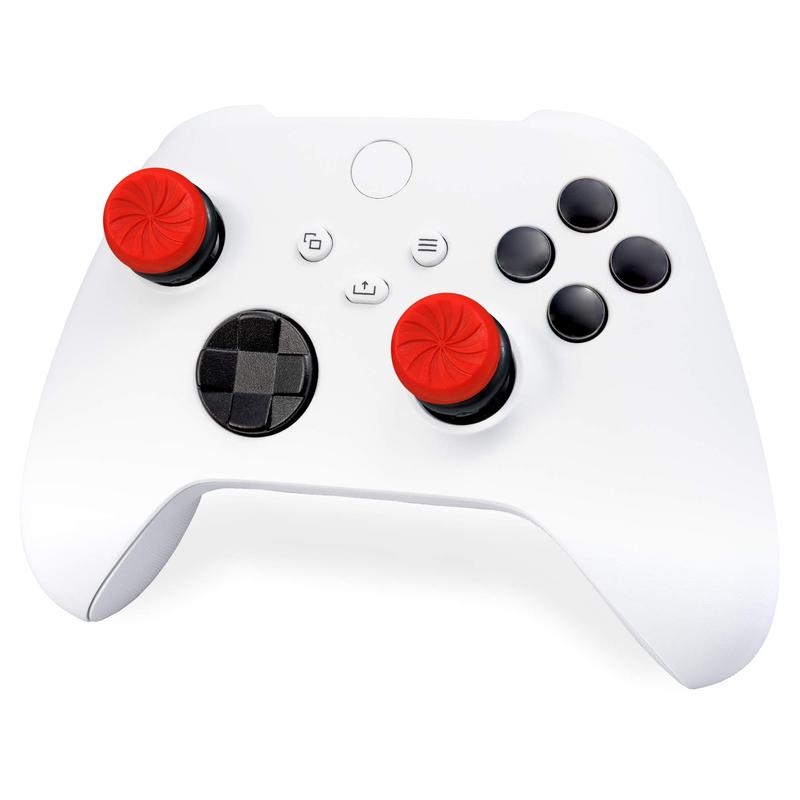 FPS Freek Inferno for Xbox One and Xbox Series X Controller | Performance Thumbsticks | 2 High-Rise Concave | Red controller deck accessories