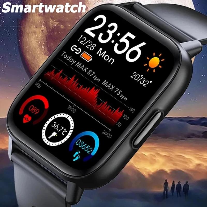 Smart Watch 2024 Bluetooth Call Sleep Heart Rate Health Monitoring GPS Watches for Men Women Sport Fitness Waterproof Smartwatch