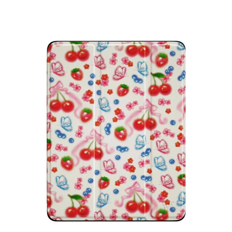 Wildflower Cases - Sweet Cherries, Limited Edition iPad Pro Folio Case Accessories Durable Protection