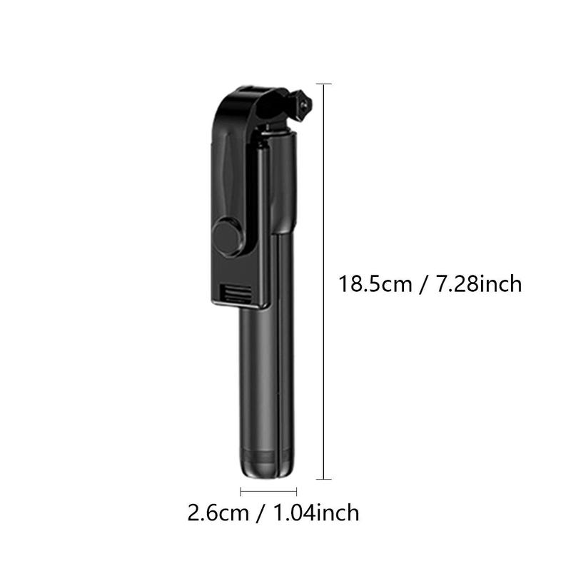 Portable Selfie Stick, Retractable Selfie Stick with Remote Control, Selfie Accessories for Travel, Outdoor, Party, Daily Use