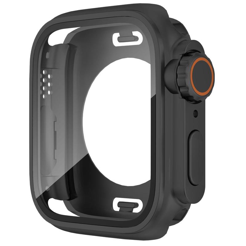 Waterproof & Dustproof Smart Watch Case, Full Coverage Smart Watch Protective Case, Smart Watch Protector Cover Compatible with Apple Watch 40mm 41mm 44mm 45mm