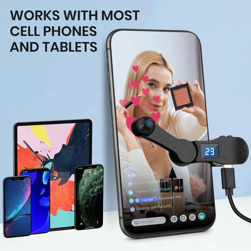 2024 New Auto Clicker for Smart Phone,Phone Screen Tapper forPhone Apps Video live Streaming Gadget FastClickSimulationFingerContinuous Click for Live Broadcasts Likes  ,Games,Shopping,Reward Tasks,Live Streaming Accessories