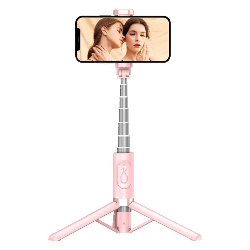 Selfie Stick Tripod, Multifunctional Selfie Stick with Tripod, Portable Phone Accessories for Live Streaming, Vlogging, Selfie Phone Holder