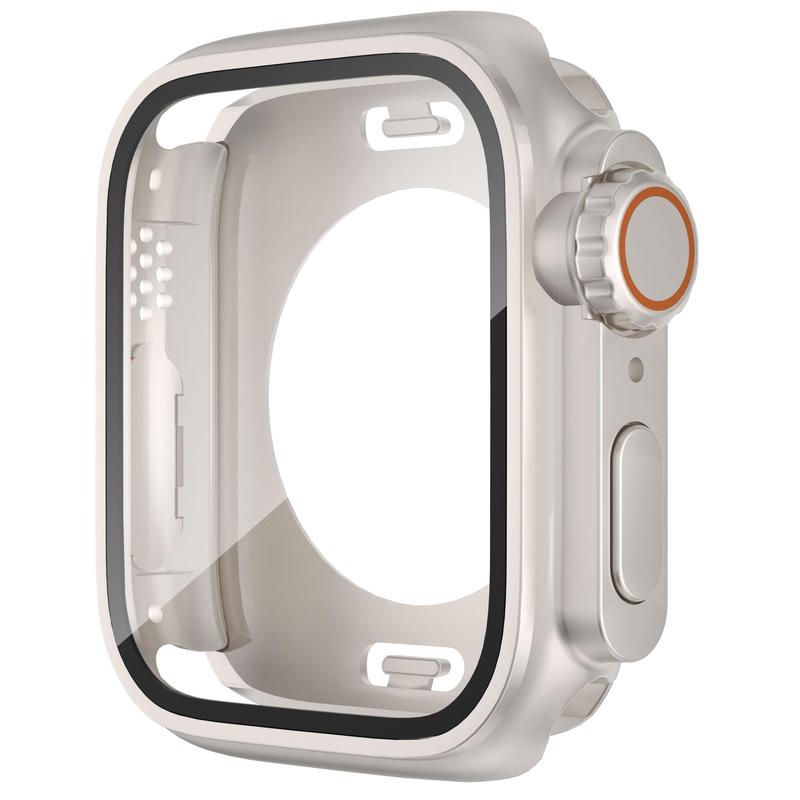 Waterproof & Dustproof Smart Watch Case, Full Coverage Smart Watch Protective Case, Smart Watch Protector Cover Compatible with Apple Watch 40mm 41mm 44mm 45mm