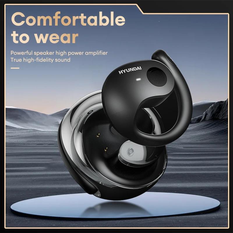 HYUNDAI Translation Headphones  X15 Pro Wireless Bluetooth 5.3 Earphones T26 Long Battery Life Earbuds HIFI Sound Quality Headphone Smart HD Call Audio Connection