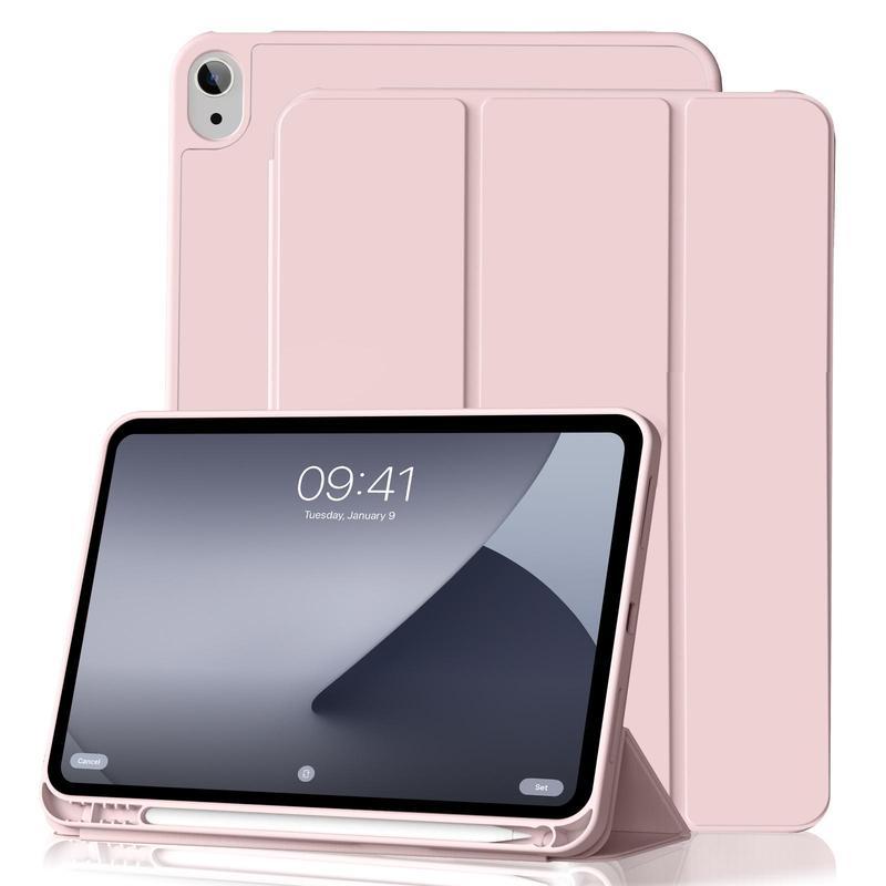 Soft Back Cover Case with Pen Slot For iPad 10.9 Inch iPad 10 Gen, 1 Count Ultra Thin Lightweight Tablet Case, Anti-fall Tablet Protector