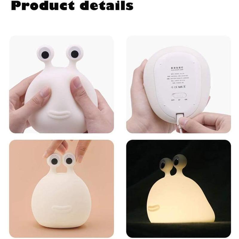 Night Light, silicone lamp for kids USB rechargeable cute animal lamps timer setting Safe Bedside lamp portable LED lamps for breastfeeding dorm room decor for Christmas gift baby kids girls teens