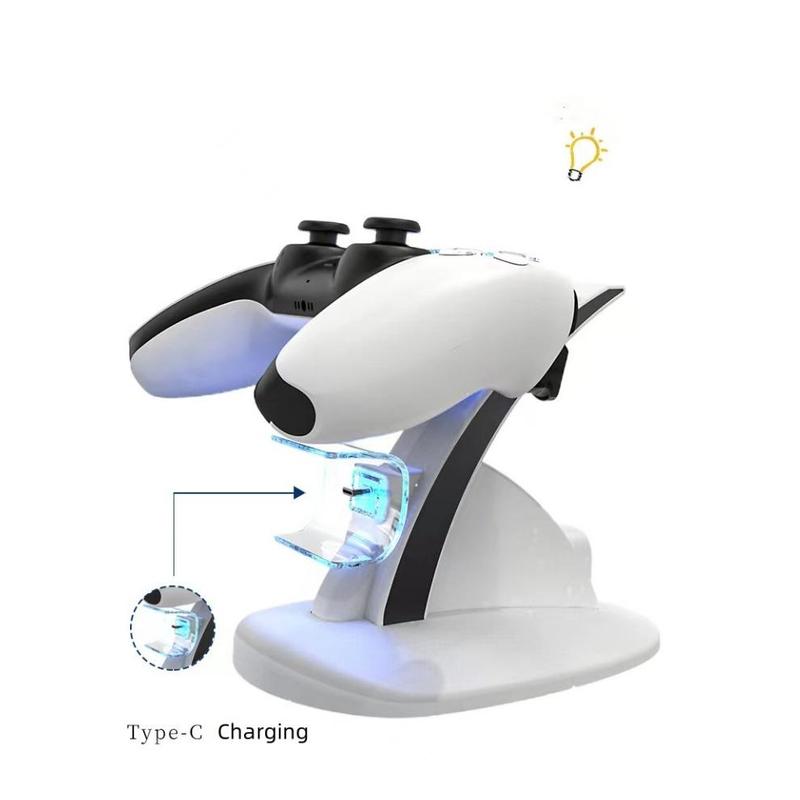 Dual Joystick Charging Station, Portable Charging Station For PS5 Controller, Dual Joystick Simultaneous Charging Stand, Joystick Charger