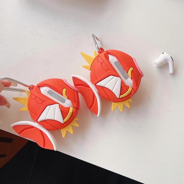 Magikarp AirPods Case, Music Accessories, Headphones Case, AirPods 1 2, AirPods Pro, AirPods 3, Fish, Fishing, Anime, Funny Gifts, AirPod Cover