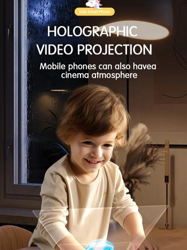 Kids Phone with Camera for Girls, Large Touchscreen, Dual Camera, Music Player Smartphone - Christmas Birthday Gifts for Age 3-10 Kids Smartphone