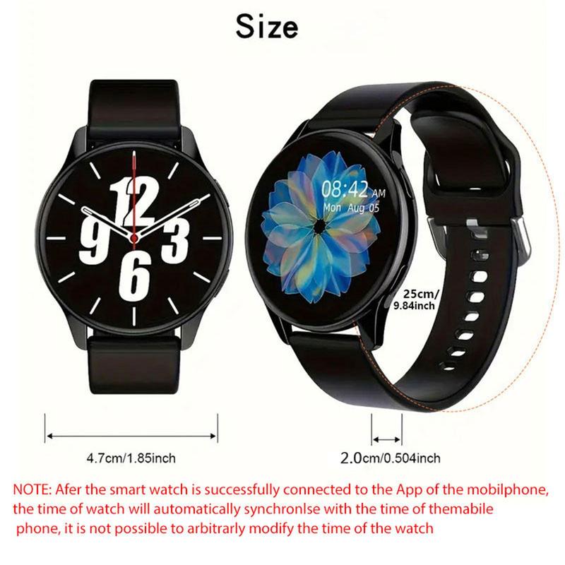 Multifunctional Smart Watch, Fashionable Digital Watch with Weather Forcast, Phone Call, Music Control, Sports Watch for Women & Men