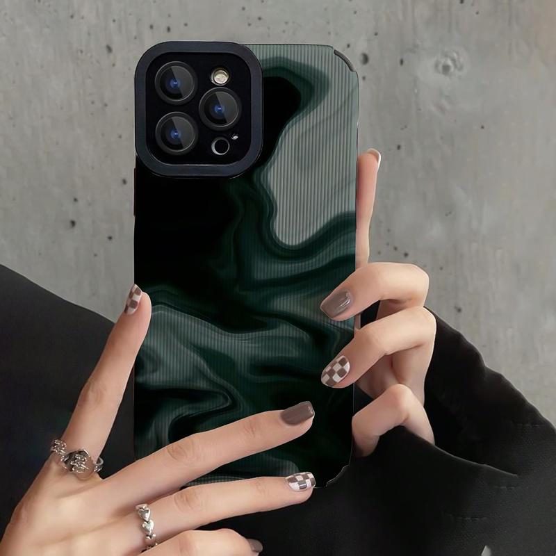 Shockproof Phone Case, Gradient Color Soft Phone Protective Cover, Fashion Phone Accessories Compatible with iPhone 11 12 13 14 15 Series