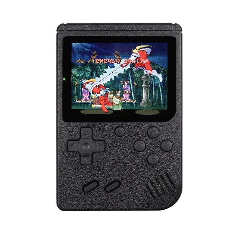 Rechargeable Portable Handheld Game Console with TV Connection for Single and Two Players Protection