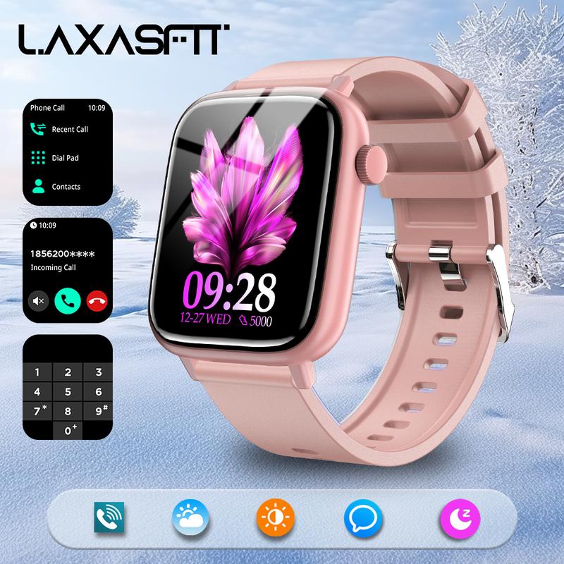 LAXASFIT Smart Watch for Men Women (Answer Make Call), 1.83