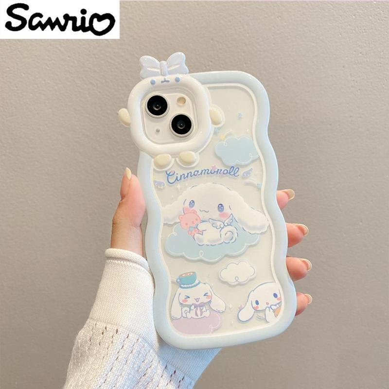 Sanrio Cute Cartoon Rabbit Pattern Phone Case, Full Body Shockproof Phone Protective Cover, Fashion Phone Accessories for iPhone 14 13 12 11 Pro Max Plus, Phone Cases for iPhone 15 Pro Max Case