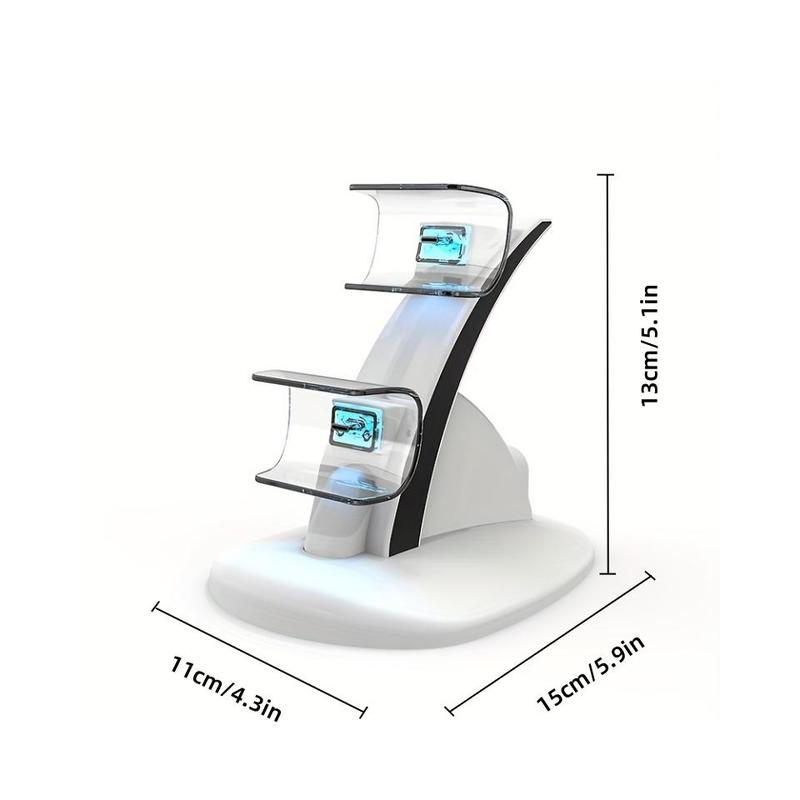 Dual Joystick Charging Station, Portable Charging Station For PS5 Controller, Dual Joystick Simultaneous Charging Stand, Joystick Charger