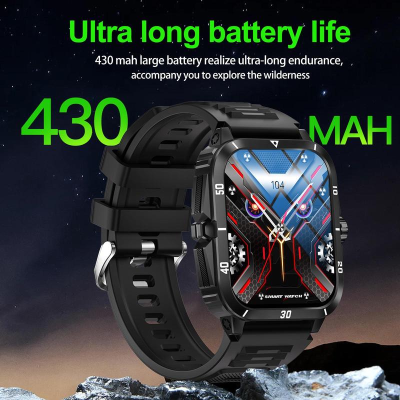 Multifunctional Smart Watch, Fashion Digital Watch with Phone Call & Music Control, 3ATM Waterproof Sports Watch for Women & Men, Android Watch, Fitness Watch, Sport Smartwatch, Android Watch, Fitness Watch, Touch Screen Watch