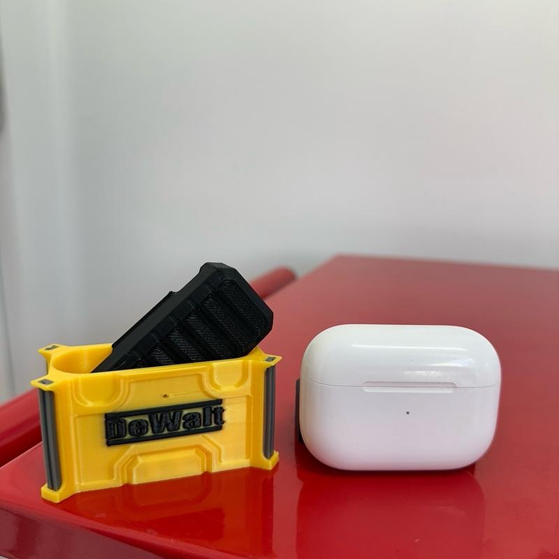 DeWalt Inspired Electronics Case | 3D Printed Case for headphones | Accessories | Audio