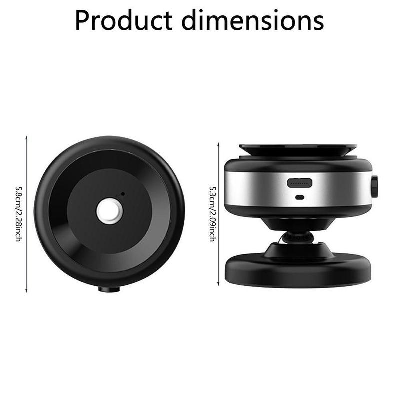 360 Degree Rotatable Car Magnetic Phone Holder, USB Rechargeable Electric Vacuum Magnetic Car Phone Mount, Magnetic Suction Cup Phone Holder for Car