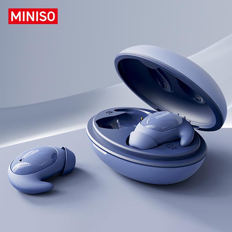 MINISO MS153 Wireless Sleep Earbuds Noise Blocking Headphones for Sleep Comfortable Fit Bluetooth 5.4 Earphones Side Sleeping In-Ear Headsets Noise reduction and sleep aid