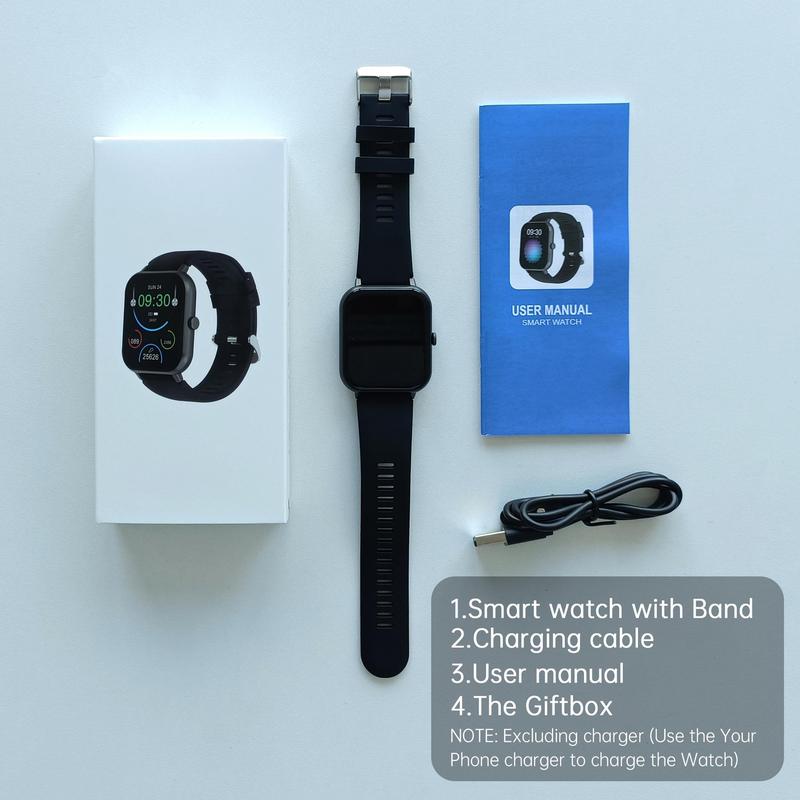 Multifunctional Smart Watch, Fashionable Digital Watch with 1.83