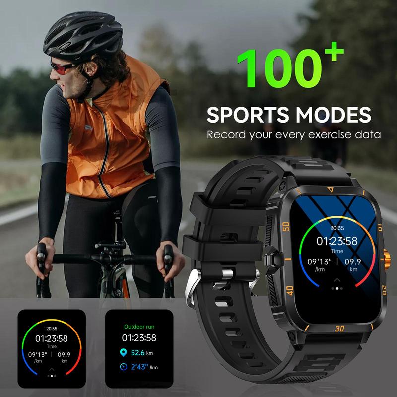 Multifunctional Smart Watch, Fashion Digital Watch with Phone Call & Music Control, 3ATM Waterproof Sports Watch for Women & Men, Android Watch, Fitness Watch, Sport Smartwatch, Android Watch, Fitness Watch, Touch Screen Watch