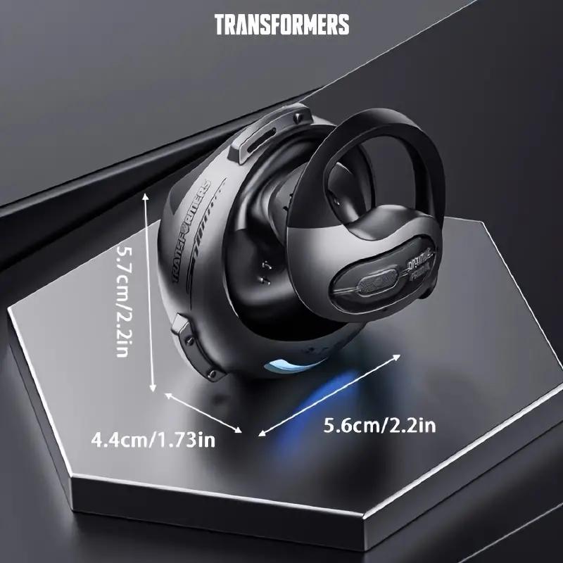 Transformers TF-T07 Wireless Earbuds with Mic, Noise Cancelling Low Latency BT Gaming Headset, Music Earphones, Summer Gifts, Wireless Headphones