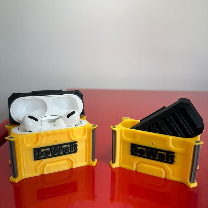 DeWalt Inspired Electronics Case | 3D Printed Case for headphones | Accessories | Audio