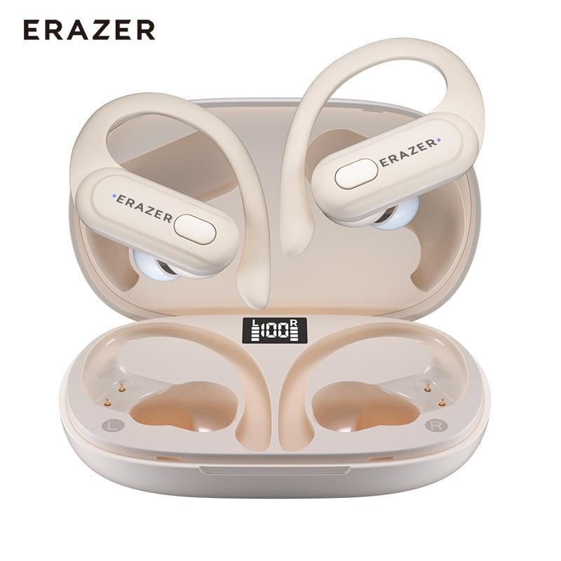 ERAZER XT60PRO True Wireless Earbuds with Built-in Microphone，Battery LED Display, IPX5 Waterproof Sports Earphone, Fall Gift