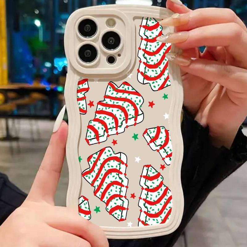 Cartoon Creative Pattern Phone Case, Anti-drop Decorative Phone Protector Cover, Phone Accessories Compatible with iPhone Series