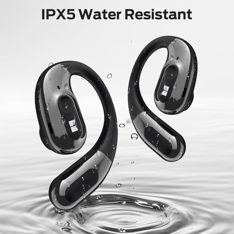 MONSTER Translation Wireless Earbuds, IPX5 Water-resistant Open-Ear Headphones, Earphones Support Real Time Bluetooth Translation Headphone Audio Electronic open-ear headphone