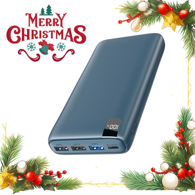 Christmas Gifts - Power Bank 26800mAh Portable Charger, 22.5W Fast Charging Portable Phone Charger PD QC3.0 USB C Battery Pack for iPhone 15 15 Plus 15 Pro 15 Pro Max, iPhone 14 13 Series, Samsung Galaxy, Best Gifts for Christmas