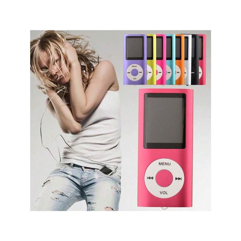 LIUHUAIHAO 1.8-inch Mp3 Player Music Playing with Fm Radio Video Ebook Player Rechargeable Battery