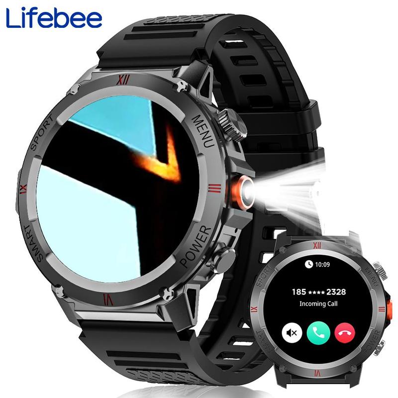 LIFEBEE Multifunctional Smart Watch, Fashion Digital Watch with LED Strong Light, IP68 Waterproof Sports Watch with Multiple Sports Modes for Men & Women