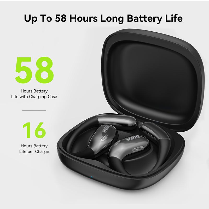 MINISO X28 OWS Translation Open Ear Wireless Bluetooth Earbuds Support 148 Languages Real Time Bluetooth Translation HIFI Sound Quality Sports Headphones IPX5 Waterproof With microphone